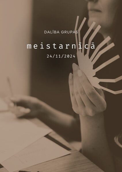 24.novembris, dalība GRUPAS MEISTARNĪCĀ, 50 ml eau de toilette