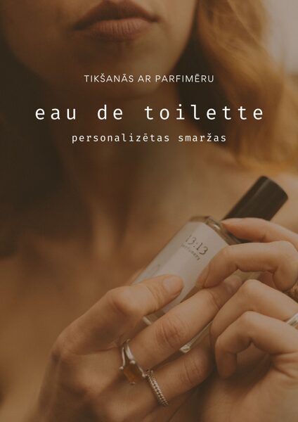 Tikšanās ar parfimēru, personalizētas smaržas Eau de Toilette 50 ml