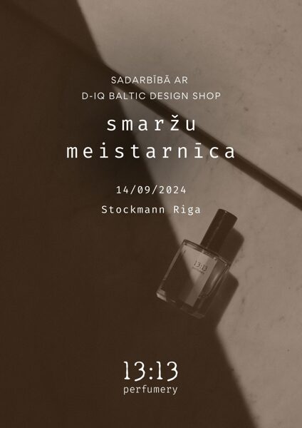 Dalība GRUPAS meistarnīcā, Stockmann, 10ml edt